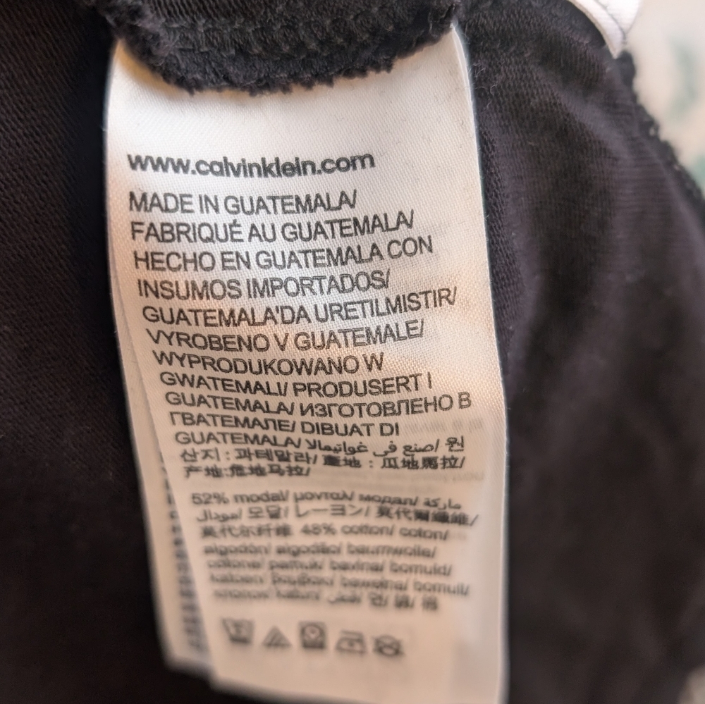 Calvin Klein Black T-dress - Picture 5 of 6